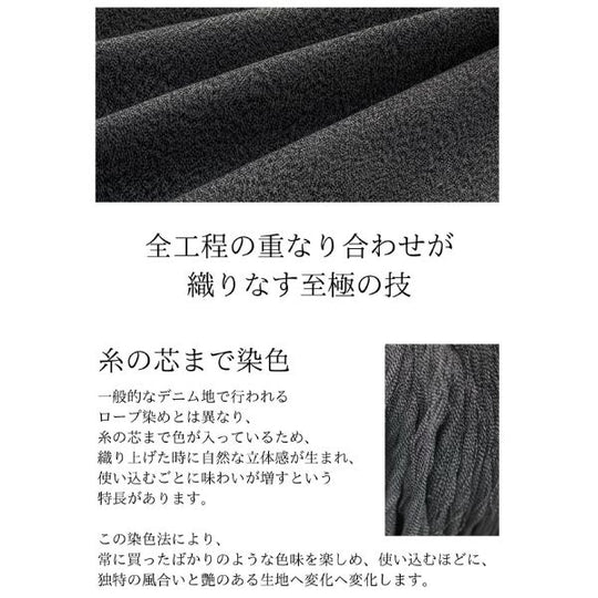 【デニムの源流｜小倉織】KOKURA DENIM J-FIT CAP　JF-01