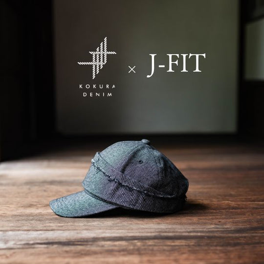 【デニムの源流｜小倉織】KOKURA DENIM J-FIT CAP　JF-01