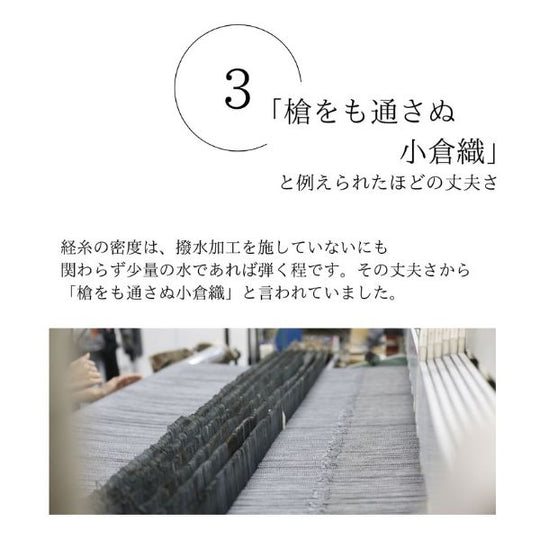 【デニムの源流｜小倉織】KOKURA DENIM J-FIT CAP　JF-01