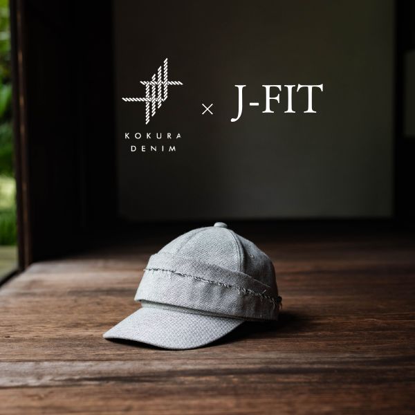 【デニムの源流｜小倉織】KOKURA DENIM J-FIT CAP　JF-01