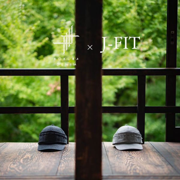 【デニムの源流｜小倉織】KOKURA DENIM J-FIT CAP　JF-01