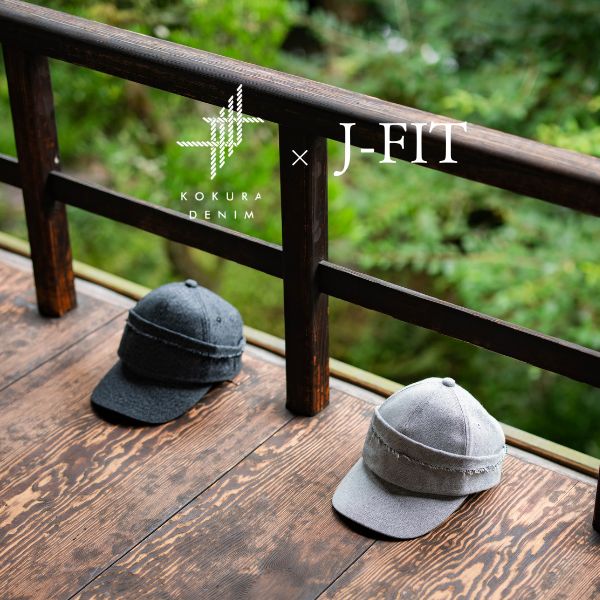 【デニムの源流｜小倉織】KOKURA DENIM J-FIT CAP　JF-01
