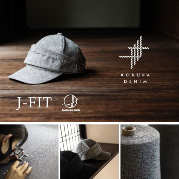 【デニムの源流｜小倉織】KOKURA DENIM J-FIT CAP　JF-01