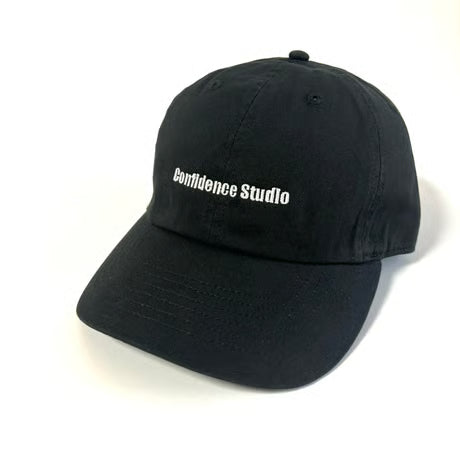 confidence studio soft confids name logo cap